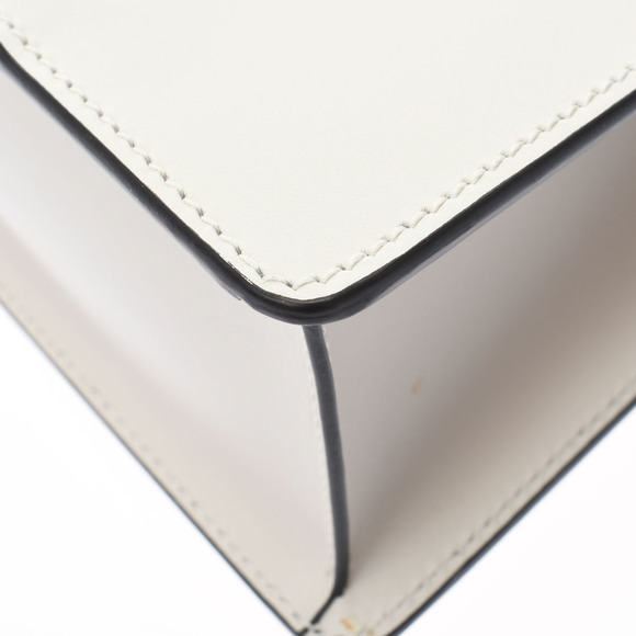 Gucci Sylvie Mini White Gold Hardware Leather Shoulder Bag - Picture 6 of 15